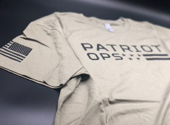 Patriot Ops OD Green Logo T-Shirt