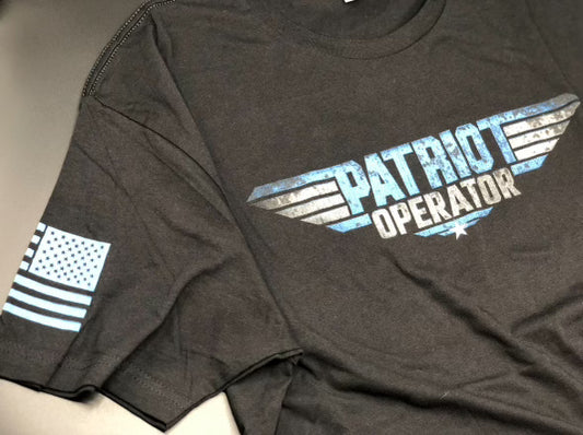 Patriot Ops Blue Patriot Operator T-Shirt