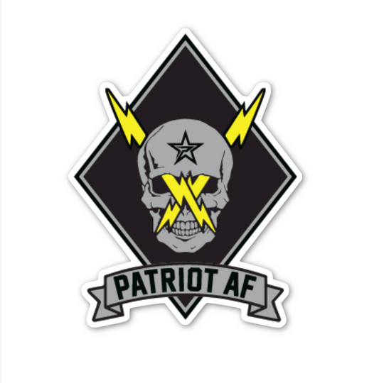 Patriot AF - Diecut Vinyl Sticker