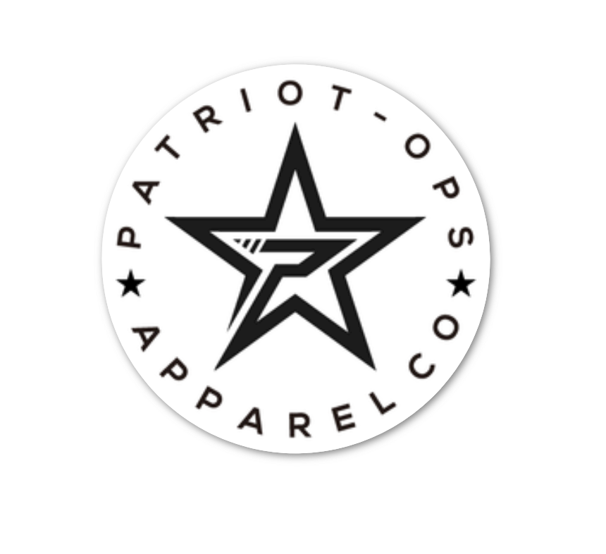 Patriot Ops Logo Circle - Diecut Vinyl Sticker