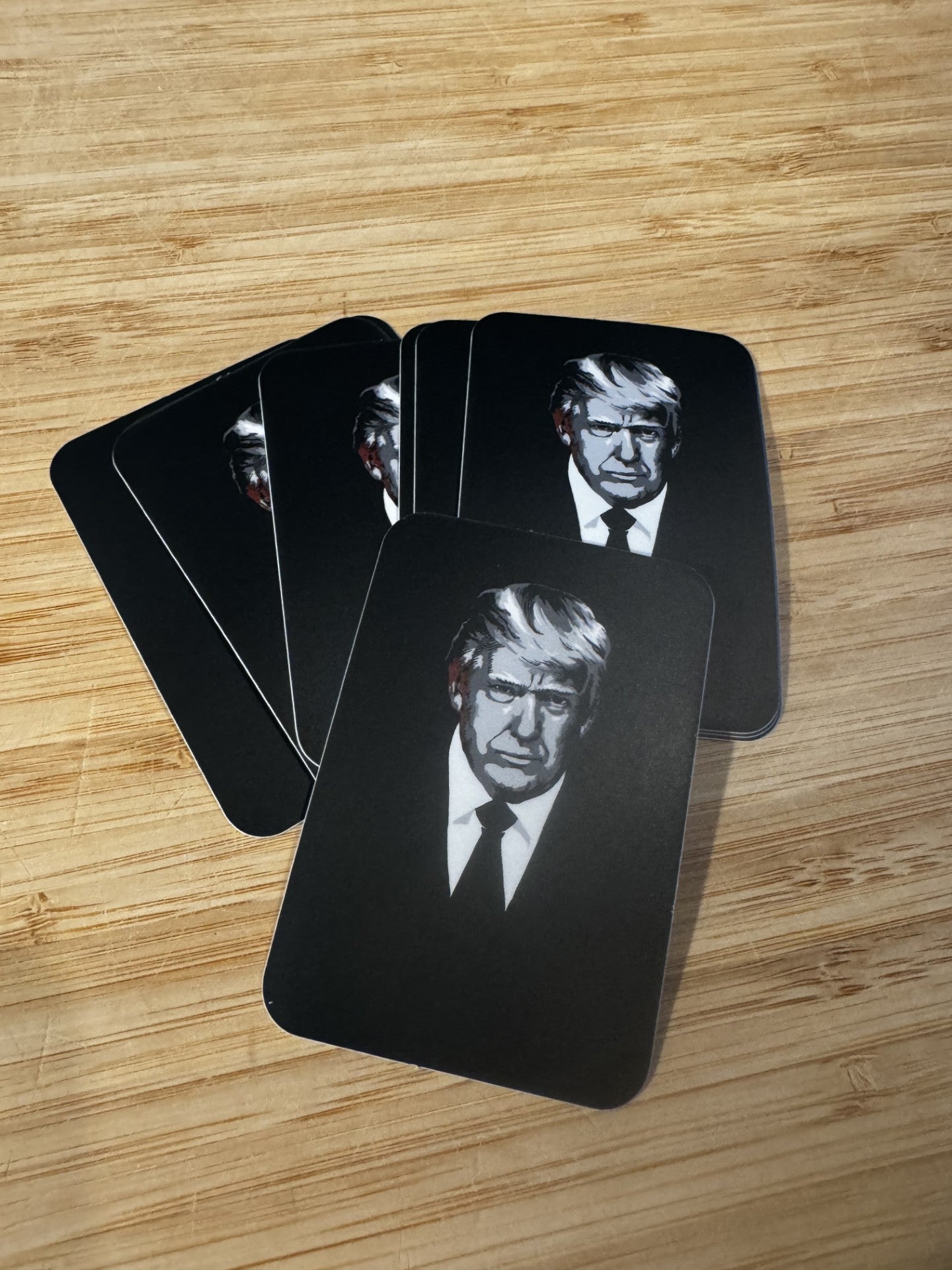 Trump die cut vinyl sticker